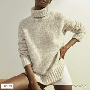 Everlane The Cloud Turtle neck size XS